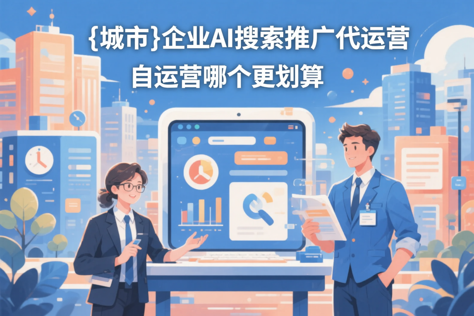 北海企业AI搜索推广代运营和自运营哪个更划算
