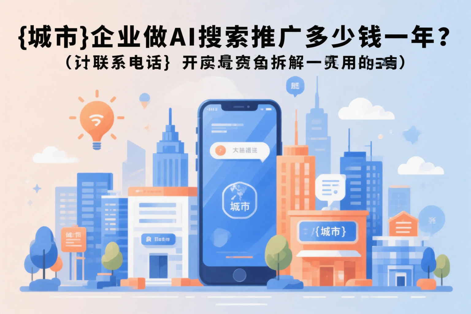 北海企业做AI搜索推广多少钱一年？真实费用拆解