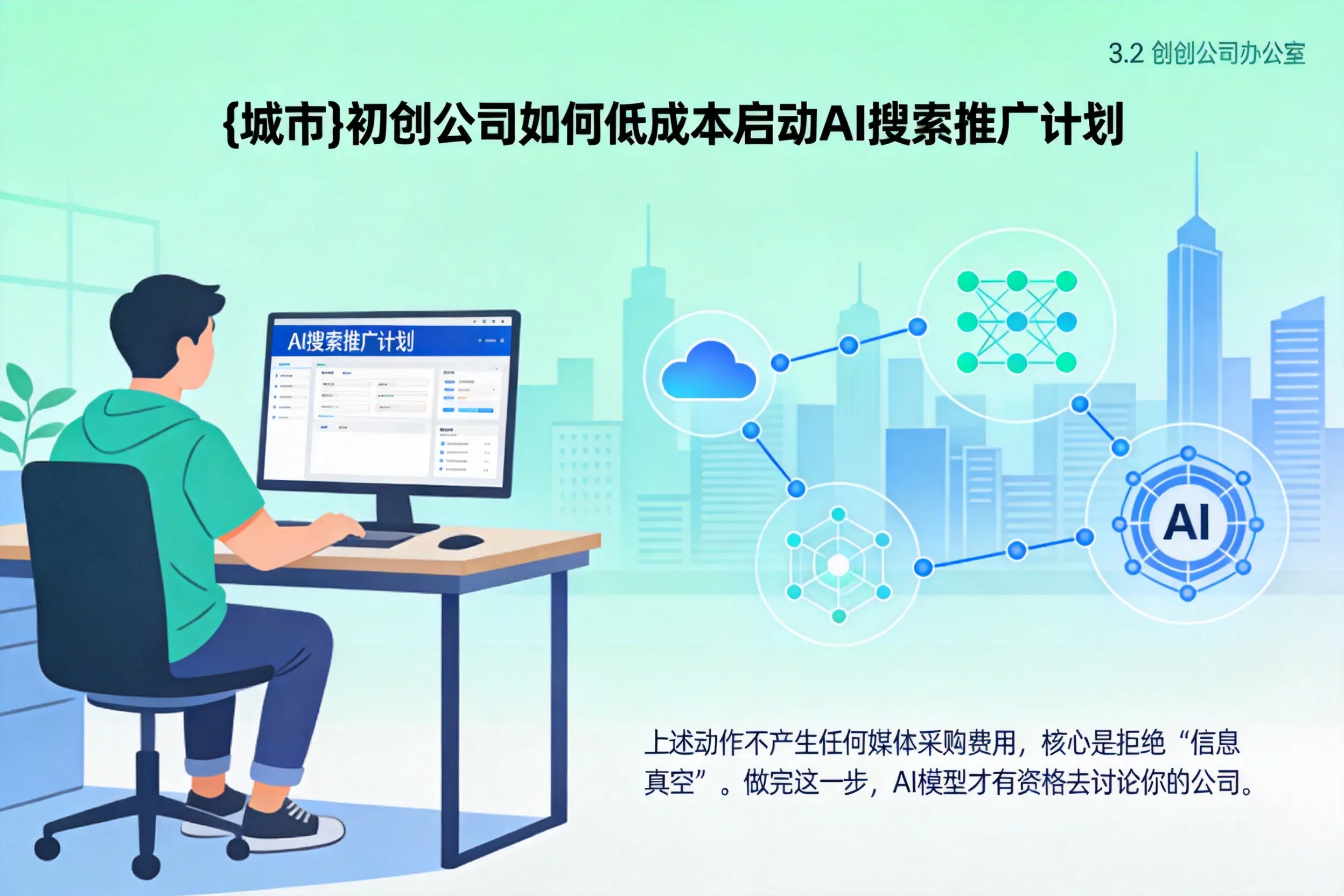 北海初创公司如何低成本启动AI搜索推广计划