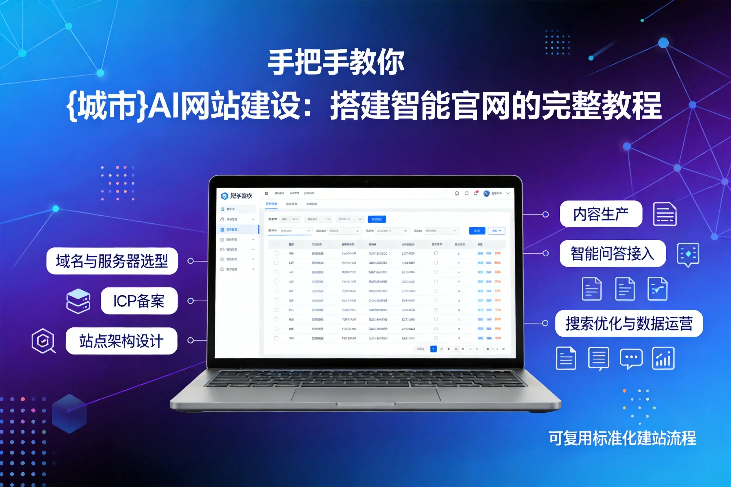 手把手教你北海AI网站建设：搭建智能官网的完整教程